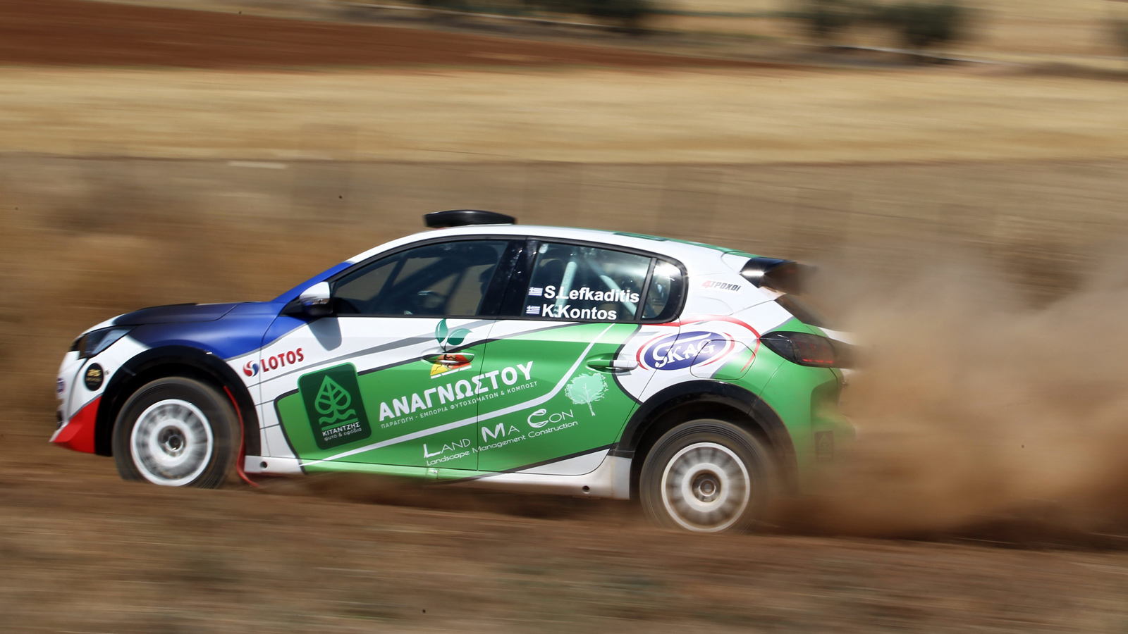  Η Peugeot ΓΚΑΛΛΟ στο Rally Acropolis